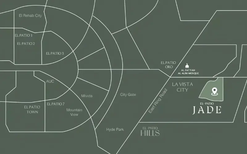 كمبوند الباتيو جاد العاصمة الادارية El Patio Jade New Capital
