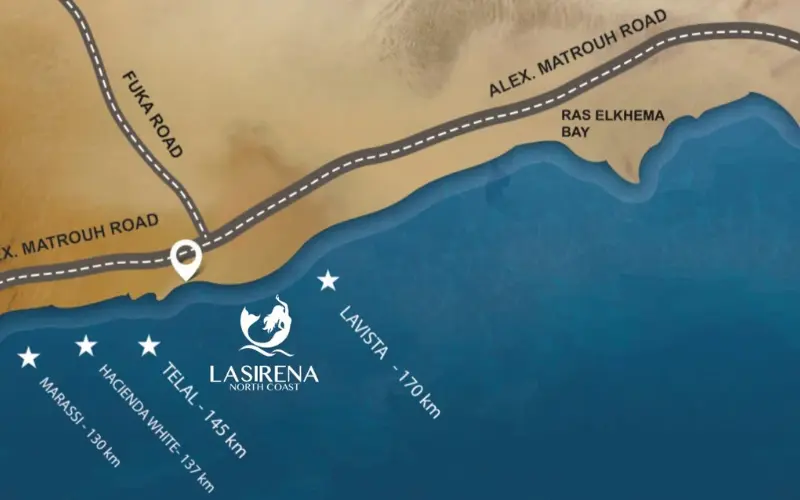 لاسيرينا الساحل الشمالي Lasirena North Coast