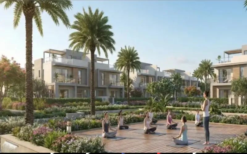 كمبوند هايد بارك تيراسيز التجمع الخامس Hyde Park New Cairo