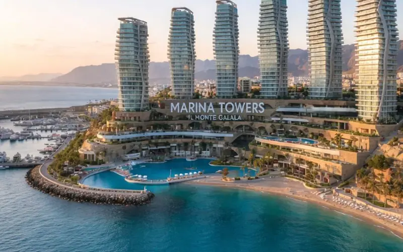 مارينا تاورز المونت جلالة Marina Towers IL Monte Galala