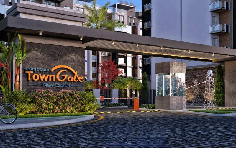 كمبوند تاون جيت العاصمة الإدارية الجديدة Compound Town Gate New Capital