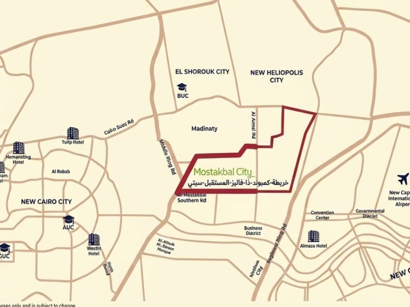 The Valleys Mostakbal City (1)